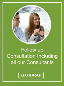 Follow up consultation from all of our consultants